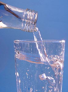 photo of water pouring